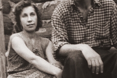 9А.Д. Тихомиров с женой Натальей. 1952