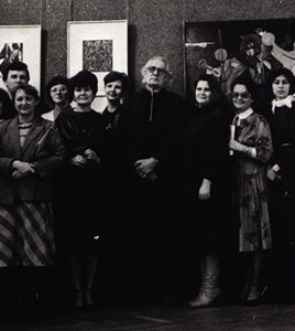 Первая выставка картин Александра Тихомирова. Орел. 1987